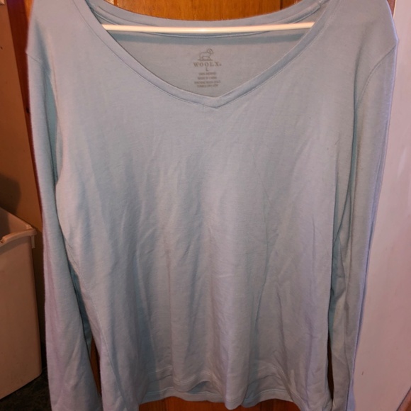 WOOLX 100% Merino Wool women’s large long sleeve top - Picture 4 of 6